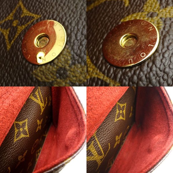 7 Louis Vuitton Monogram Vibasite MM Brown Handbag