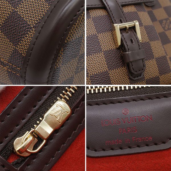 8 Louis Vuitton Manosque PM Handbag Damier Brown