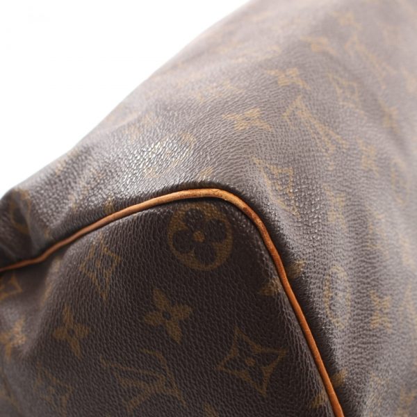 8 Louis Vuitton Speedy 35 Monogram Handbag Brown