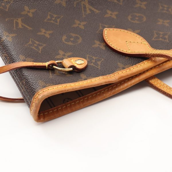 8 Louis Vuitton Neverfull PM Handbag Tote Bag Brown