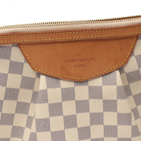 8 Louis Vuitton Siracusa PM Damier Azur Shoulder Bag