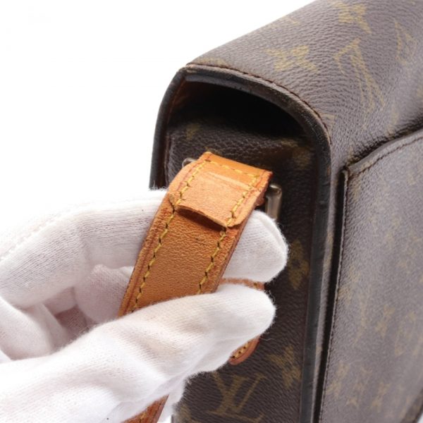 8 Louis Vuitton Sun Crew GM Monogram Shoulder Bag Brown