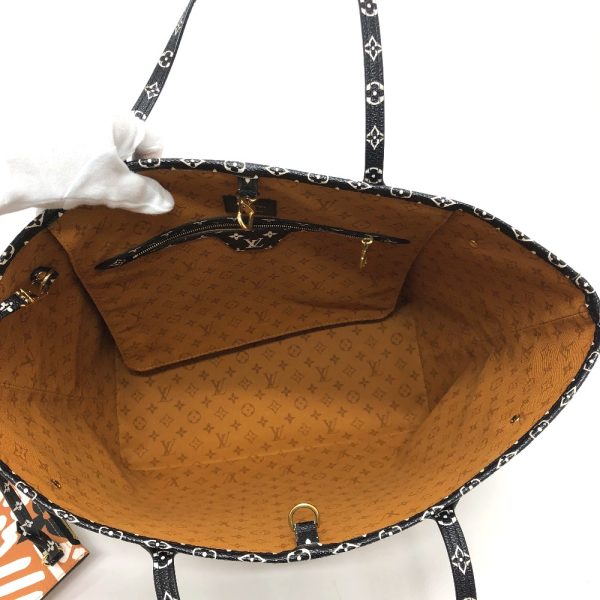 8 Louis Vuitton Monogram Neverfull MM Tote Bag Brown