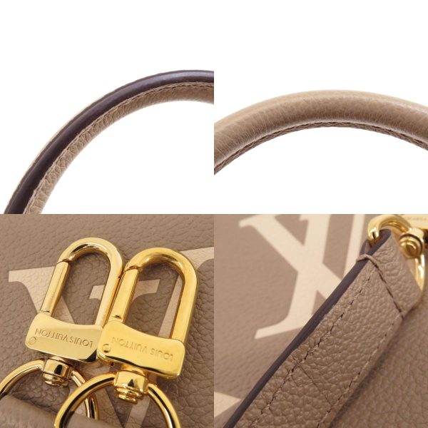 8 Louis Vuitton On The Go PM Bicolor Tourtrail Creme Handbag Amplant