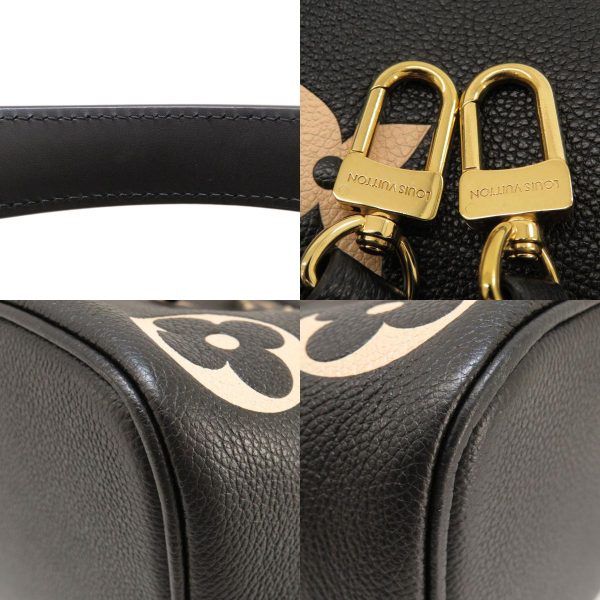 8 Louis Vuitton Neonoe MM Bicolor Black Beige Shoulder Bag Amplant