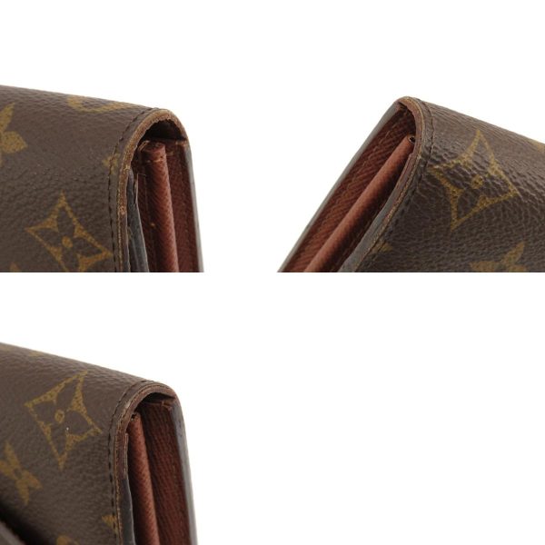 8 Louis Vuitton Portefeuille Sarah Monogram Long Wallet Monogram Canvas