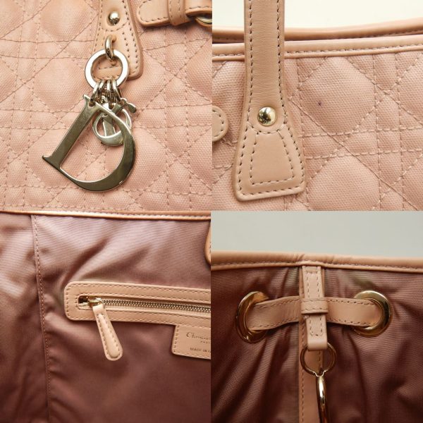 8 Christian Dior Lady Dior Panarea Pink Tote Bag