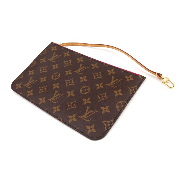 8 Louis Vuitton Monogram Neverfull MM Tote Bag Brown