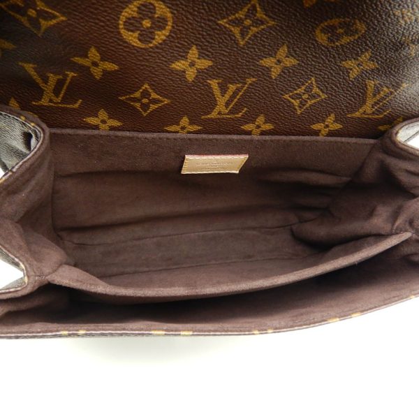 8 Louis Vuitton Monogram Pochette Metis MM Brown 2WAY Bag