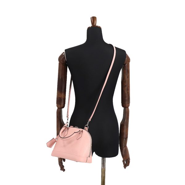 8 Louis Vuitton Epi Alma BB 2 Way Hand Shoulder Bag Leather Rose Ballerine