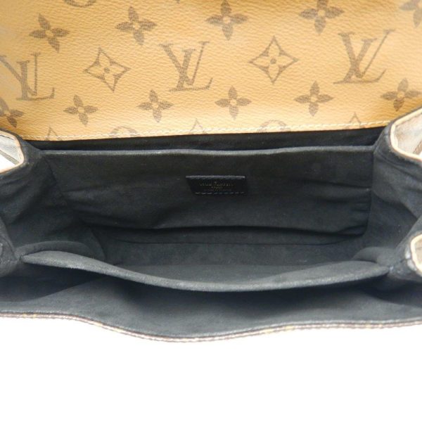 8 Louis Vuitton Monogram Reverse Pochette Metis MM 2WAY Bag Brown