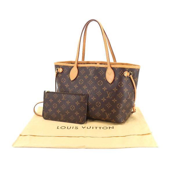 8 Louis Vuitton Monogram Neverfull PM Tote Bag Brown