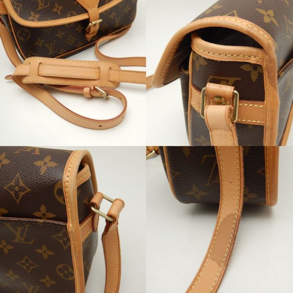 8 Louis Vuitton Monogram Sologne Shoulder Bag Brown