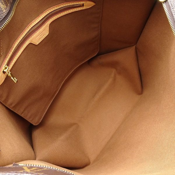 8 Louis Vuitton Monogram Tote Bag Brown