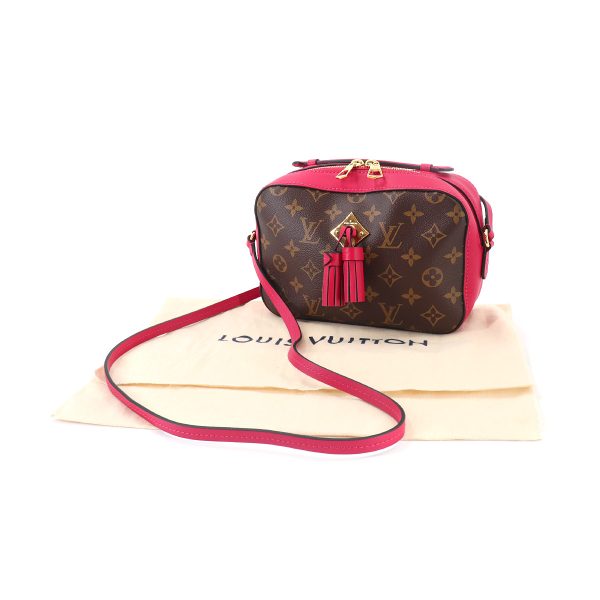 8 Louis Vuitton Monogram Saintonge Shoulder Bag Freesia Red