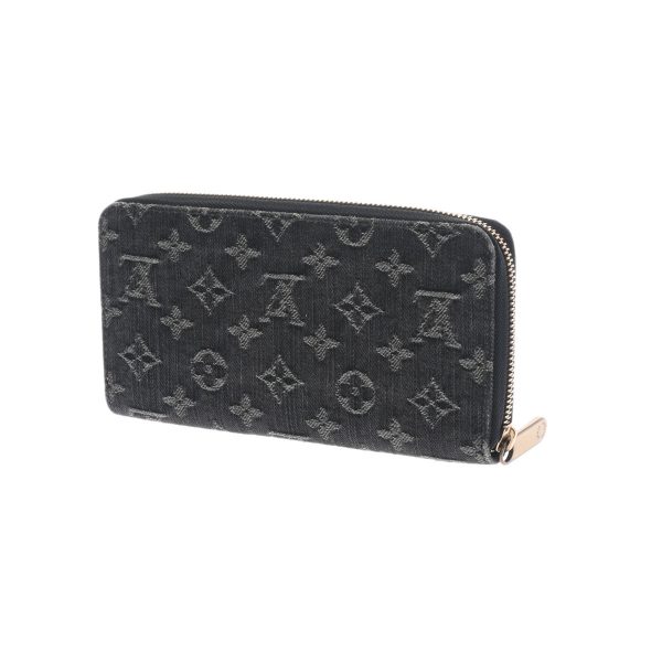 800000111035000 2 Louis Vuitton Monogram Denim Zippy Wallet