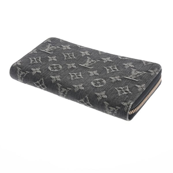 800000111035000 3 Louis Vuitton Monogram Denim Zippy Wallet