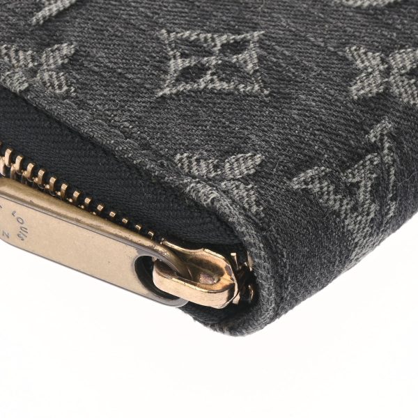 800000111035000 4 Louis Vuitton Monogram Denim Zippy Wallet