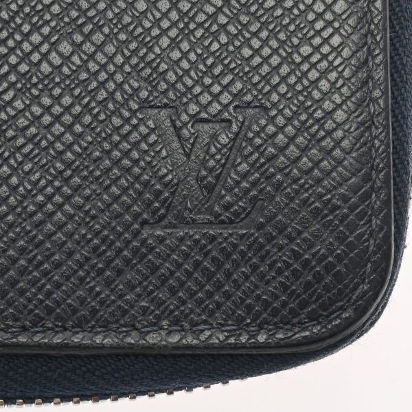 800000111045000 9 Copy Louis Vuitton Vertical Blue Marine Zippy Mens Wallet