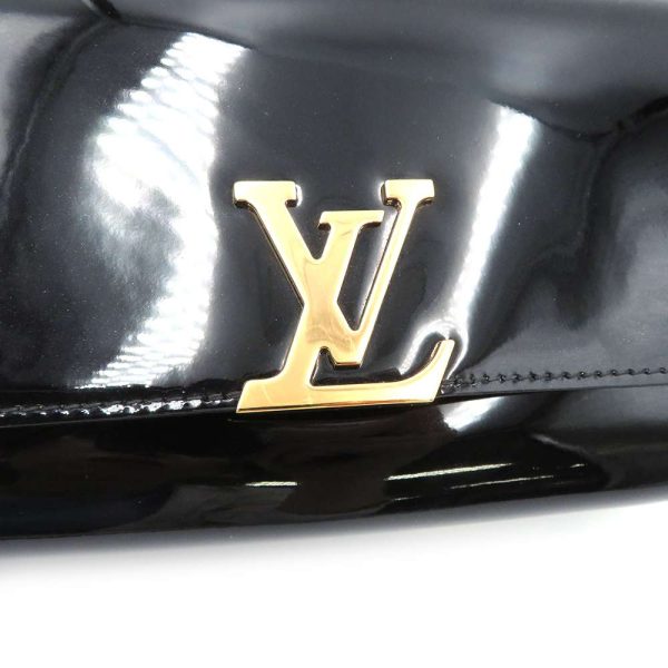 8771704 17 Louis Vuitton Vernis Pochette Louise EW NM Clutch Bag