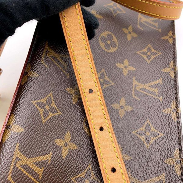 8860187 12 Louis Vuitton Monogram Trotteur Shoulder Bag