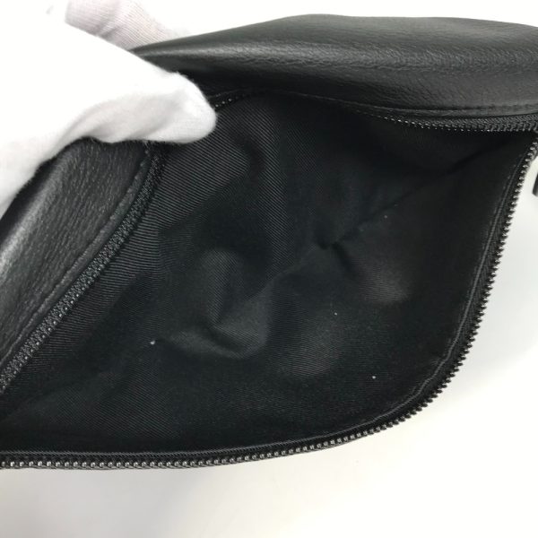 9 Louis Vuitton Monogram Shadow Bum Bag Waist Bag Black