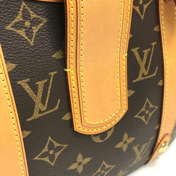 9 Louis Vuitton Monogram Theda GM Handbag Brown