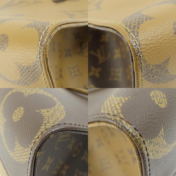 9 Louis Vuitton On The Go MM Monogram Giant Tote Bag Monogram Reverse