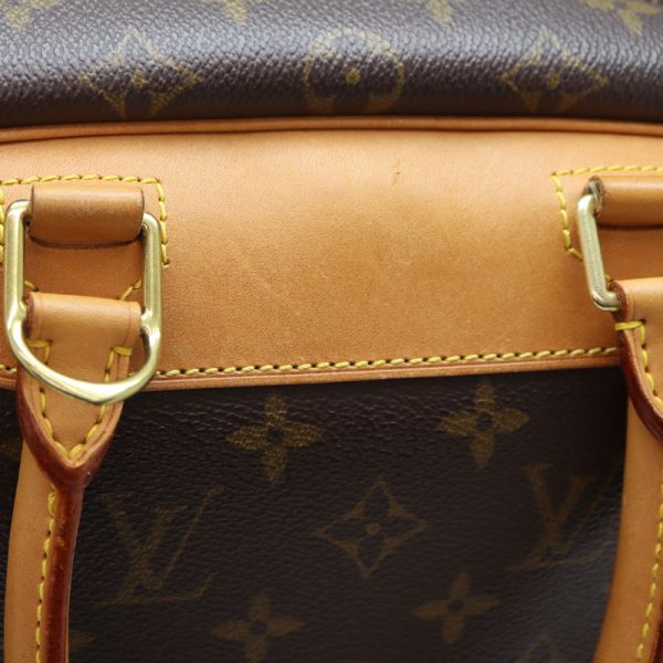 a23 6655 9 Louis Vuitton Bowling Vanity Monogram Canvas Handbag