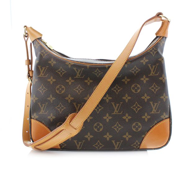 bst 13123 1 Louis Vuitton Monogram Boulogne Shoulder Bag