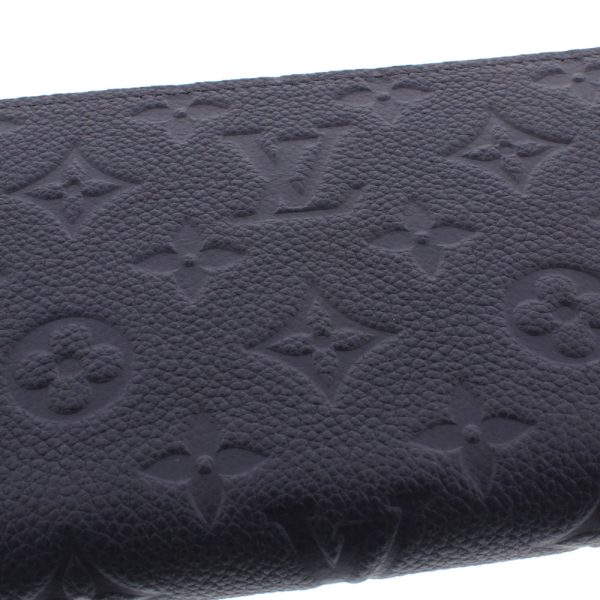 0404 32 Louis Vuitton Zippy Marine Rouge Emplant Long Wallet