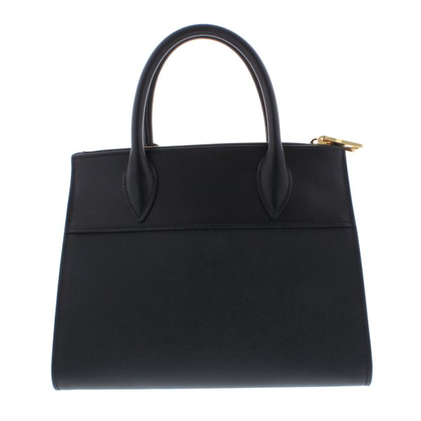 0405 03 Prada Paradigm Saffiano 2way Black Handbag