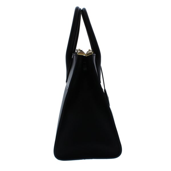 0405 04 Prada Paradigm Saffiano 2way Black Handbag