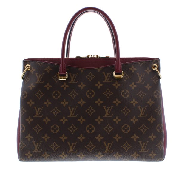 0524 03 Louis Vuitton Pallas Raisin Spring Summer 2way Diagonal Monogram Shoulder Bag