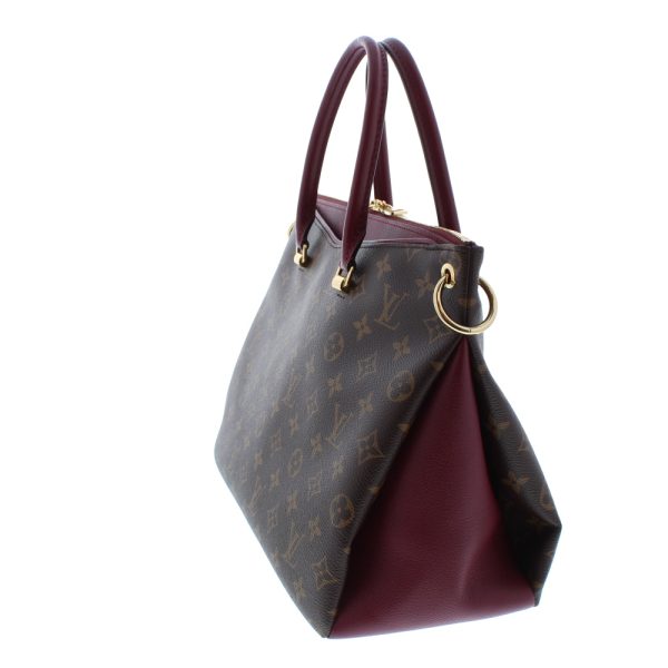 0524 04 Louis Vuitton Pallas Raisin Spring Summer 2way Diagonal Monogram Shoulder Bag