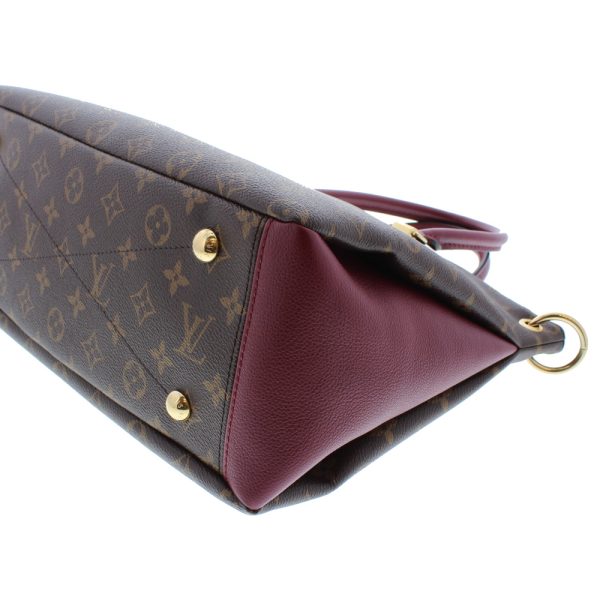 0524 06 Louis Vuitton Pallas Raisin Spring Summer 2way Diagonal Monogram Shoulder Bag