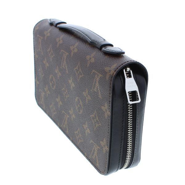 0606 32 Louis Vuitton Zippy XL Clutch Organizer Monogram Macassar Long Wallet