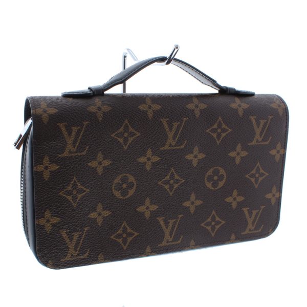 0606 34 Louis Vuitton Zippy XL Clutch Organizer Monogram Macassar Long Wallet