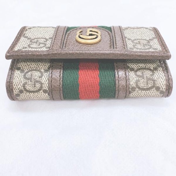 imgrc0101073644 Gucci Stripe Canvas Leather Wallet