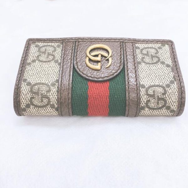 imgrc0101073645 Gucci Stripe Canvas Leather Wallet