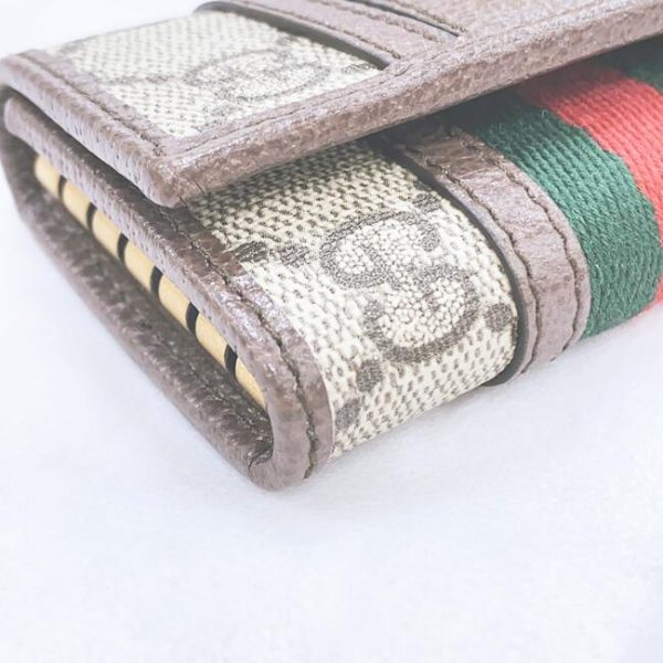 imgrc0101073649 Gucci Stripe Canvas Leather Wallet