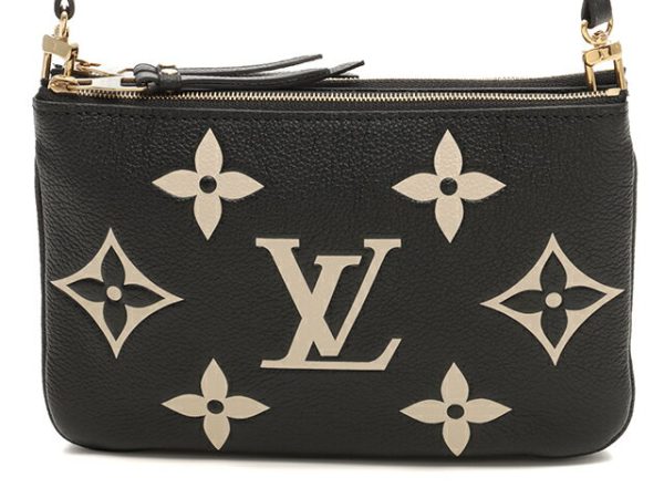 imgrc0101107982 Louis Vuitton Pochette Double Zip Bicolor Monogram Enplan Wallet