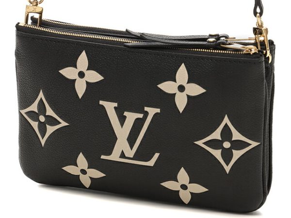 imgrc0101107983 Louis Vuitton Pochette Double Zip Bicolor Monogram Enplan Wallet