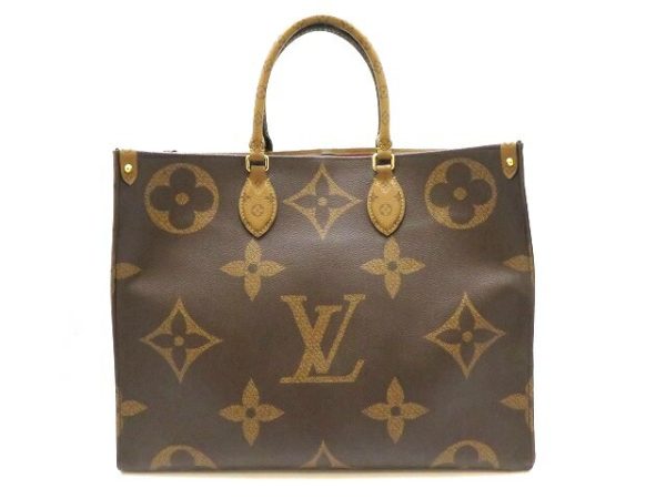 imgrc0101122313 Louis Vuitton On The Go GM Monogram Giant Reverse Handbag