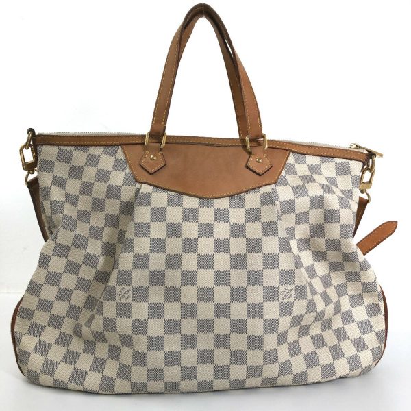 k30727942 4 Louis Vuitton Siracusa GM Damier Azur Canvas Shoulder Bag