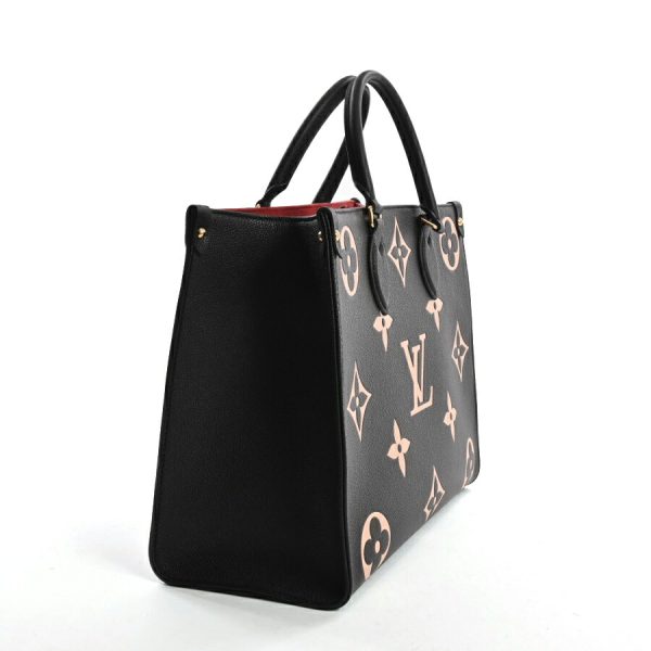 nm45495 11 Louis Vuitton On The Go MM Bicolor Amplant Tote Bag