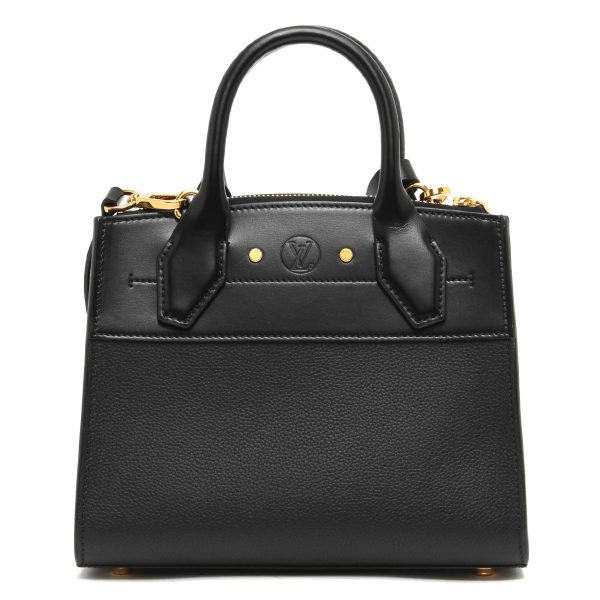 o lblvm55639 306m5 Louis Vuitton City Steamer PM Shoulder Bag Black