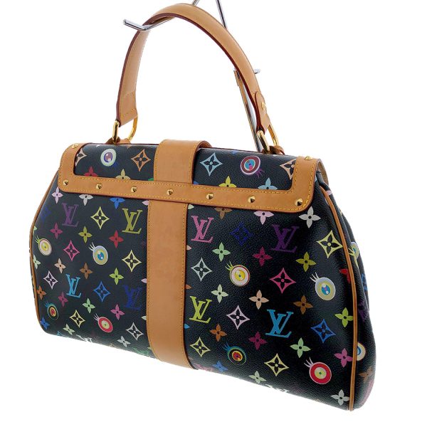 snt 04948 2 Louis Vuitton Sac Retro GM Monogram Black Ribbon Handbag