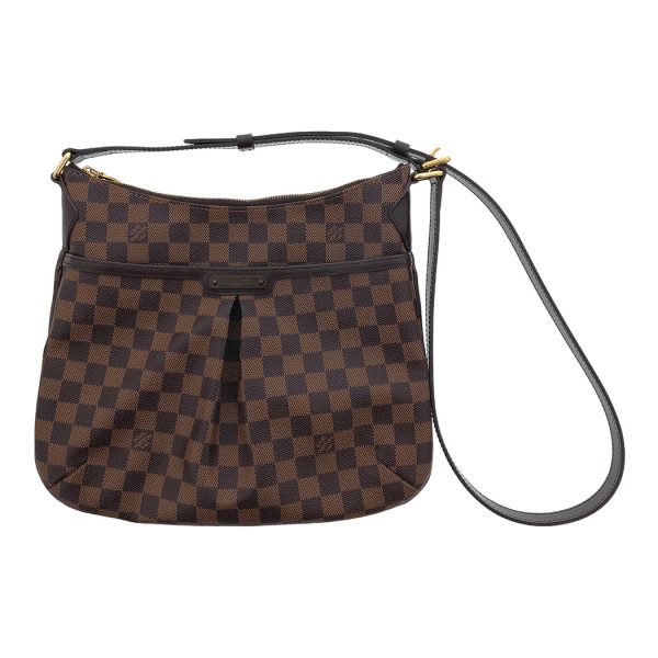 snt 05195 2 Louis Vuitton Bloomsbury PM Damier Ebene Brown Shoulder Bag