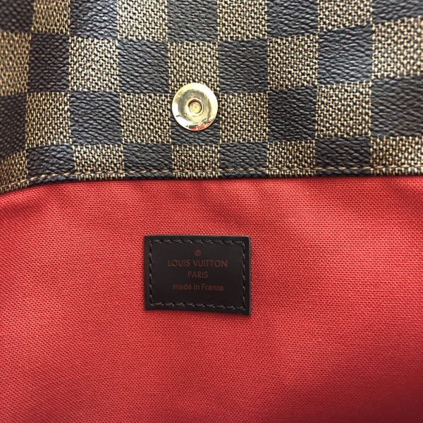 snt 05195 6 Louis Vuitton Bloomsbury PM Damier Ebene Brown Shoulder Bag